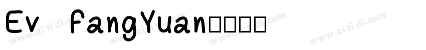 Ev   FangYuan字体转换